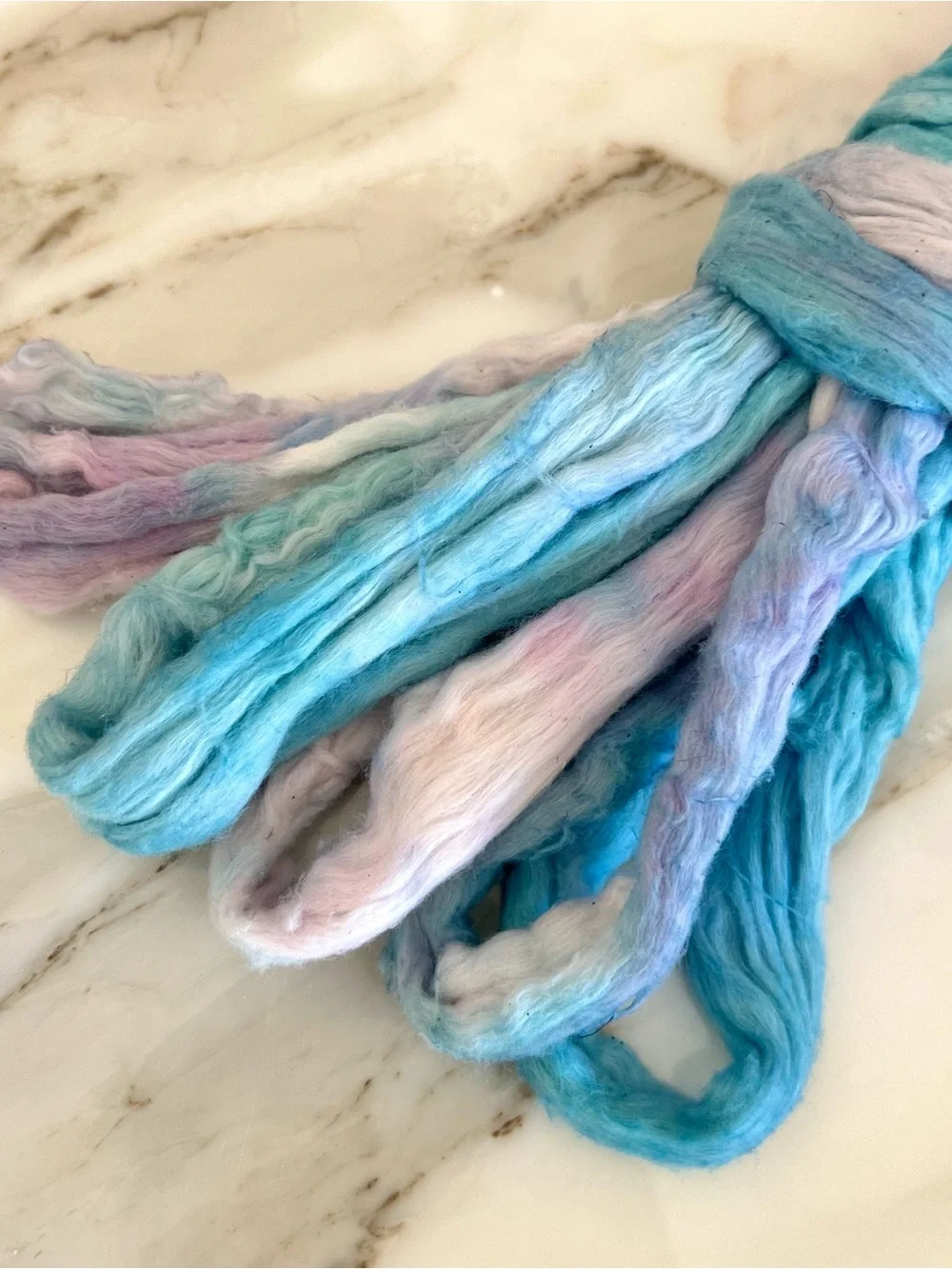 Handmade hand dyed